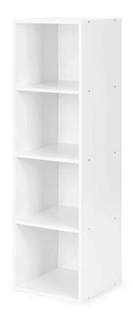 Стелаж ModernHome by Multistore loft 4 полиці білий (KJZ2173) - зображення 3