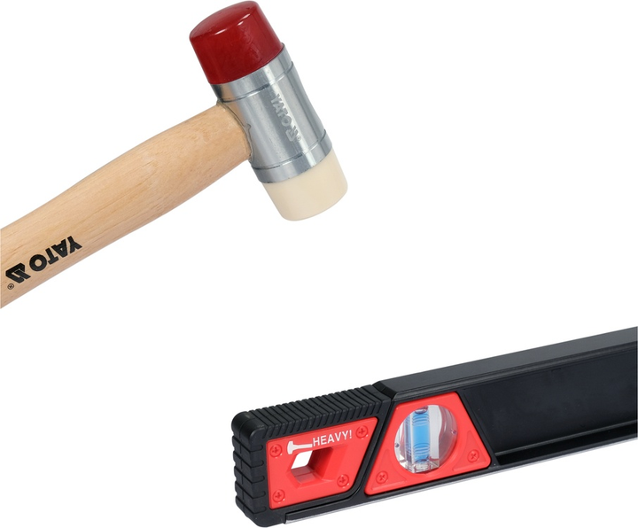 Poziomnica magnetyczna YATO wzmocniona 800 mm (YT-30312) - obraz 9