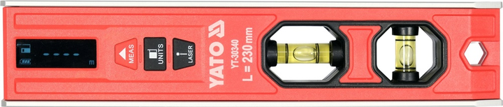 Poziomnica YATO Torpedo z dalmierzem laserowym (YT-30340) - obraz 1