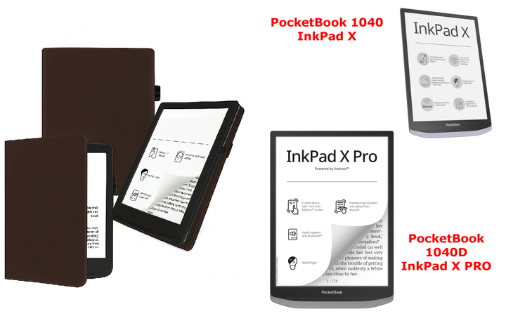 Чехол CRAYTON для PocketBook 1040, 1040 Pro – стиль, защита, цвет Braun - Фото 1 Чехол CRAYTON для PocketBook 1040, 1040 Pro – стиль, защита, цвет Braun - изображение 1