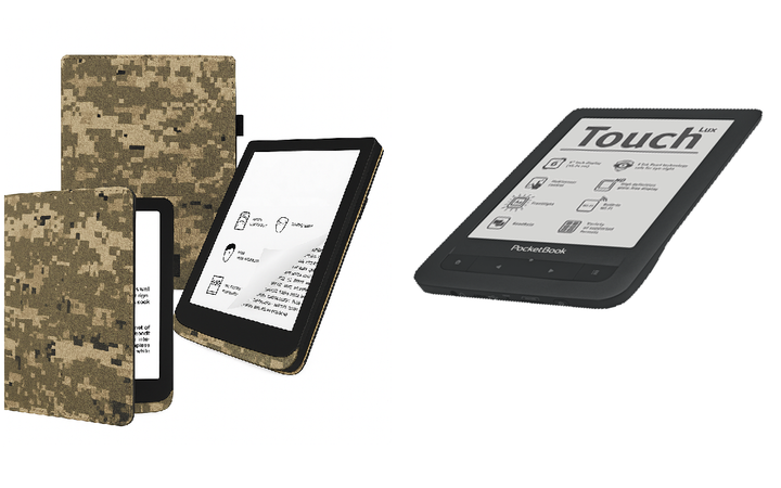 Чехол CRAYTON для PocketBook Touch Lux 623 – стиль, защита, цвет Pixel M14 - Фото 1 Чехол CRAYTON для PocketBook Touch Lux 623 – стиль, защита, цвет Pixel M14 - изображение 1