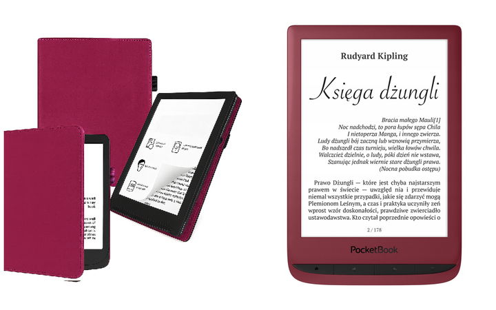 Чехол CRAYTON для PocketBook Touch Lux 5 – стиль, защита, цвет Hot Pink - Фото 1 Чехол CRAYTON для PocketBook Touch Lux 5 – стиль, защита, цвет Hot Pink - изображение 1