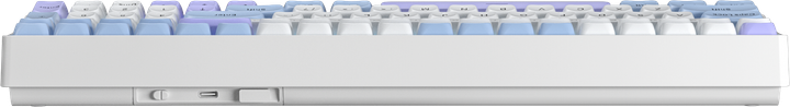 Клавиатура беспроводная AULA S100pro KRGD Red Switch Bluetooth/2.4G/Type-C White - Blue RGB (6948391205762) - Фото 4 Клавиатура беспроводная AULA S100pro KRGD Red Switch Bluetooth/2.4G/Type-C White - Blue RGB (6948391205762) - изображение 4