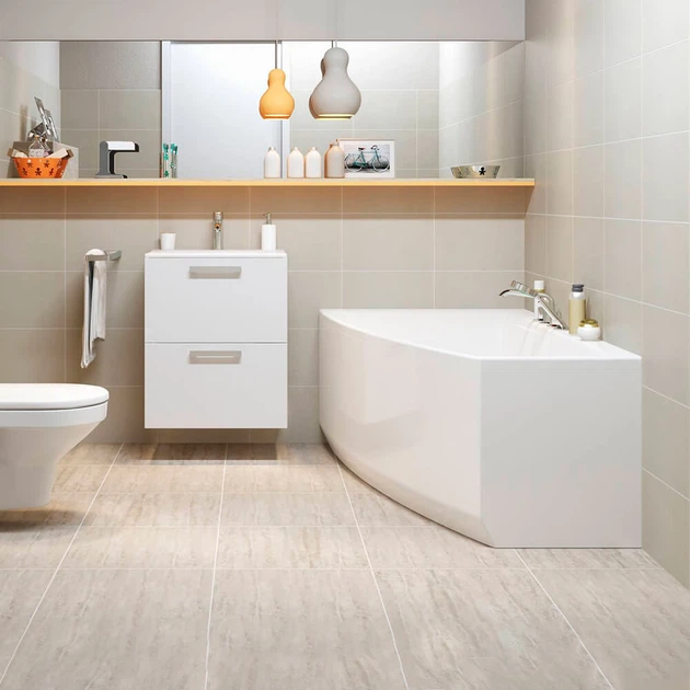 Ванна акрилова Radaway SITERA 160x95L з ніжками + сифон R135L (WA1 32 160x095L) - изображение 5