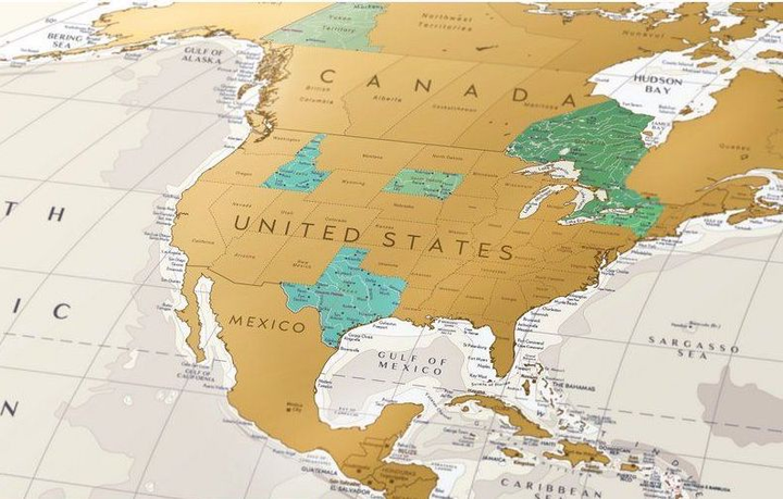 Скретч-карта світу 1DEA.me Travel Map Geography World GEOW (4820191130296) - зображення 10