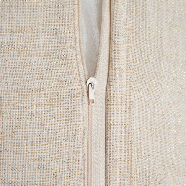 Poszewka Homla Starlight z gwiazdą Beżowa 45 x 45 cm (5906496709333) - obraz 4