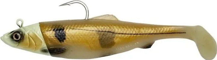 Набір воблерів Savage Gear 4D Herring Big Shad 25 см 300 г Glow Haddock 3 шт (SAV-61960) - зображення 1