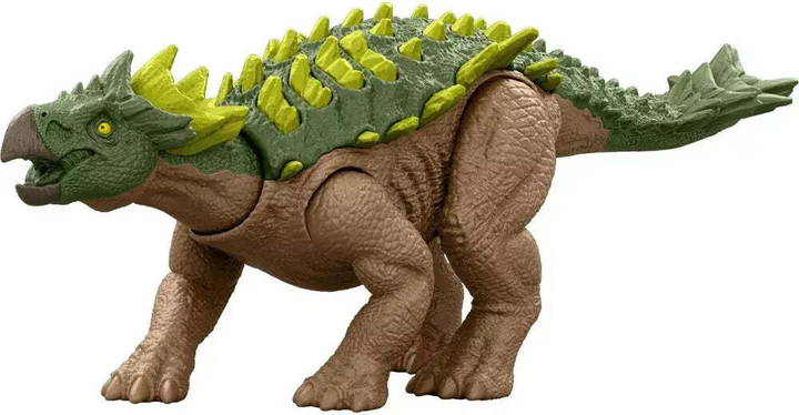 Фігурка Mattel Jurassic World Rebirth Strike Attack Yuxisaurus 7 см JCL62 (194735273065) - зображення 2