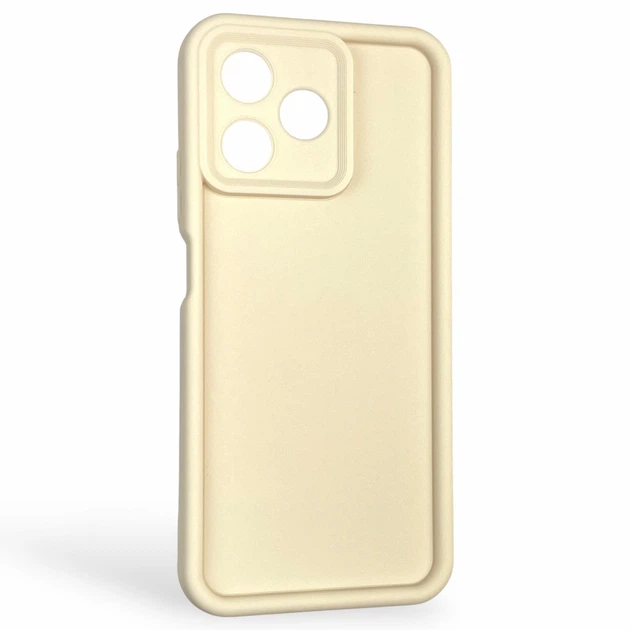 Чехол силиконовый Soft Touch для Realme Note 50 молочный (Полная защита камеры) - Фото 1 Чехол силиконовый Soft Touch для Realme Note 50 молочный (Полная защита камеры) - изображение 1