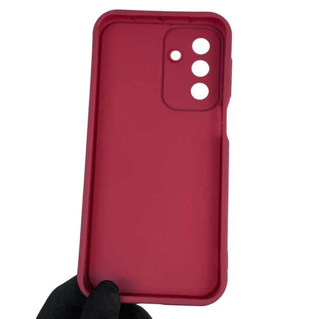 Чехол силиконовый Soft Touch для Samsung Galaxy A17 5G (SM-A175F) бордовый (Полная защита камеры) - Фото 5 Чехол силиконовый Soft Touch для Samsung Galaxy A17 5G (SM-A175F) бордовый (Полная защита камеры) - изображение 5