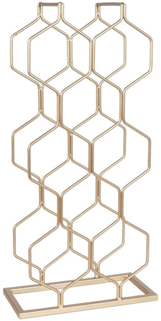 Підставка для вина Trends 4 You на 8 пляшок металева Золотий  23 x 48 см (5904316404437) - зображення 3