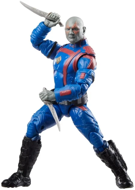 Фигурка Drax Marvel Legends Series Guardians of the Galaxy Volume 3 Дракс с аксессуарами Стражи Галактики 15 см, A6603 - изображение 2