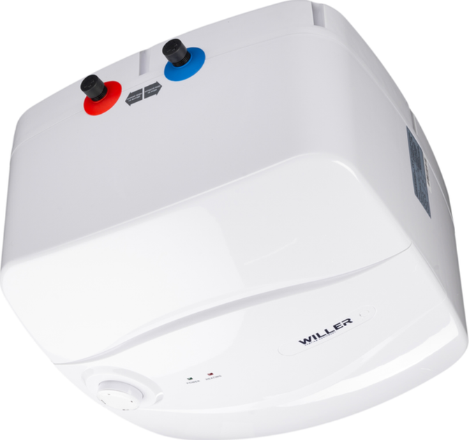 Водонагрівач електричний WILLER PU15R New Optima Mini 15 л Мокрий ТЕН Білий - зображення 4