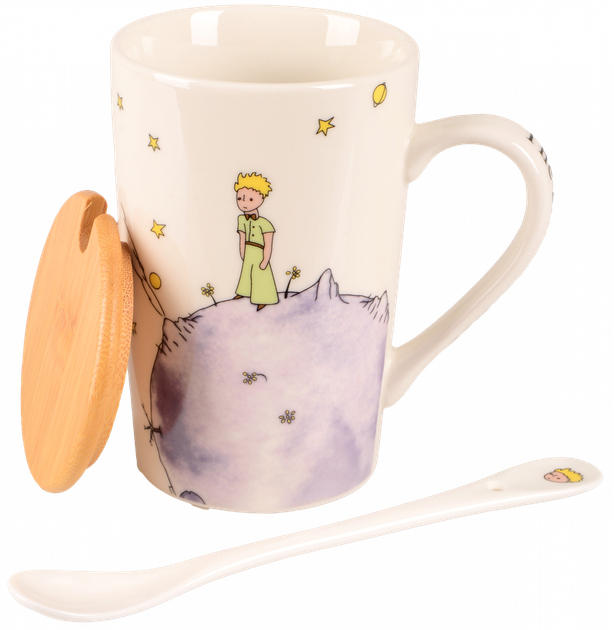 Чашка с крышкой и ложкой LED Little Prince B060500 (360мл) - изображение 3