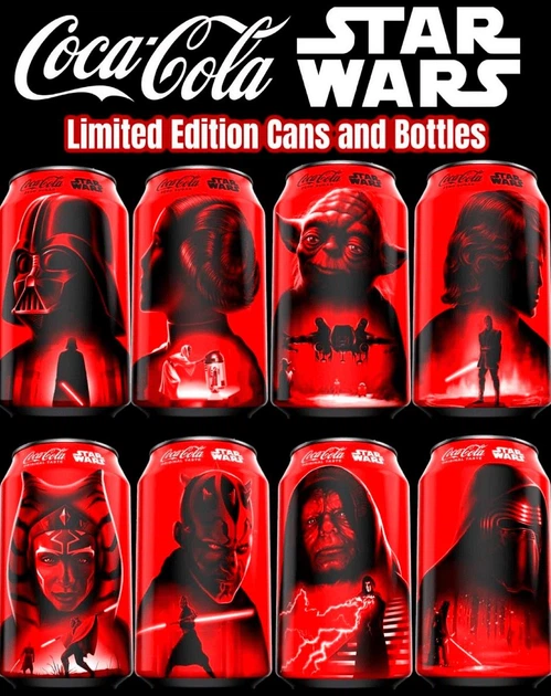 Газированный напиток Coca-Cola Star Wars Zero Sugar 330 мл от