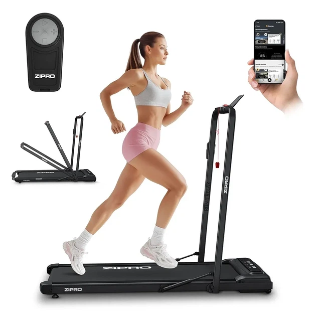 Компактная беговая дорожка Zipro Newlite до 12 км/ч - изображение 2