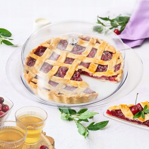 Кришка для торта Orion акрилова 29.5 см (8592381193621) - зображення 5