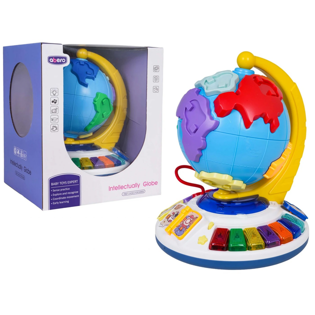 Globus interaktywny Poznaj Świat 23 x 27 cm ZDZ.QX-9301 (5903864971842) - obraz 2