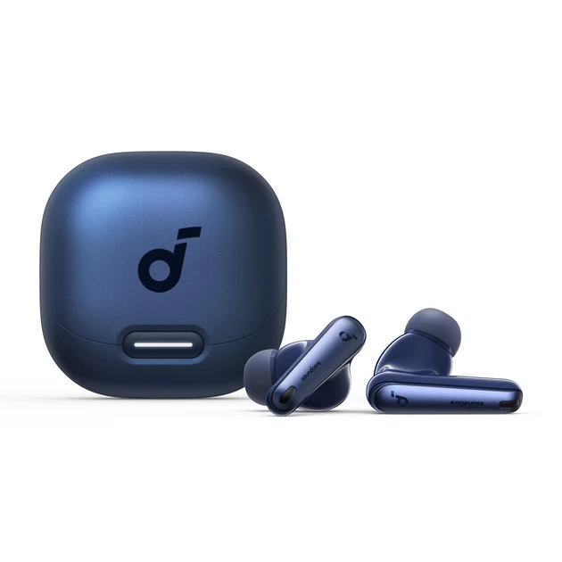 Беспроводные наушники Anker Soundcore Liberty 4 NC, Blue, Hi-Res, ANC, LDAC, 50H, IPX4, Bluetooth 5.3 - Фото 5 Беспроводные наушники Anker Soundcore Liberty 4 NC, Blue, Hi-Res, ANC, LDAC, 50H, IPX4, Bluetooth 5.3 - изображение 5