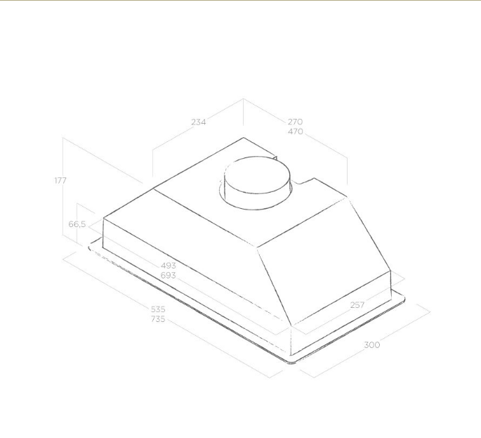 Вытяжка Встроенная ELICA CT17 S IX/A/72 - изображение 4