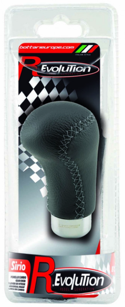 Gałka zmiany biegów SIRIO 17434 uniwersalna Czarna (8052194174342) - obraz 2