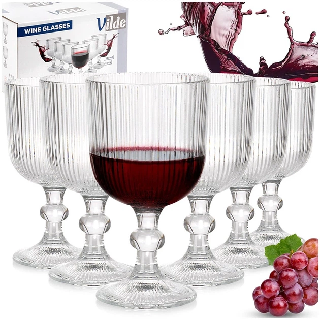 Набір келихів Vilde для вина 340 мл 6 шт (5904316496876) - зображення 7