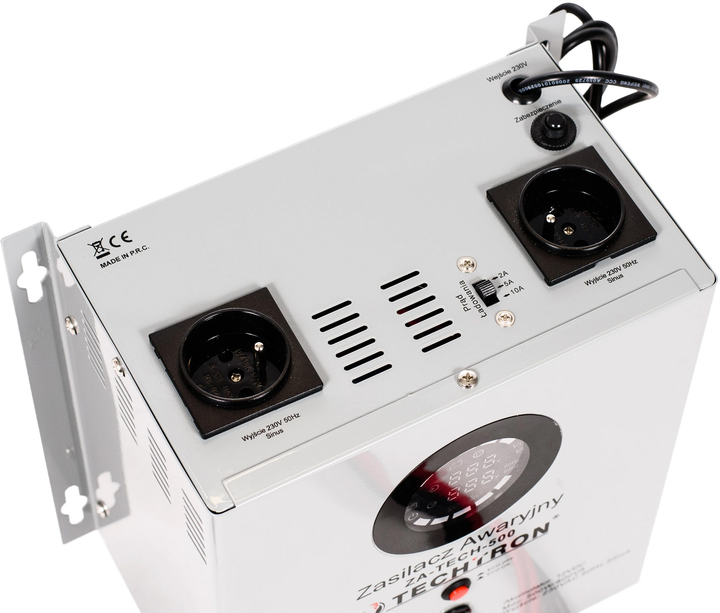 Zasilacz awaryjny TECHTRON ZA-TECH-500 500W/800VA (5903816964632) - obraz 4