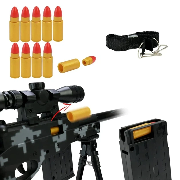 Снайперська гвинтівка Star Toys 75см AWM 10 м'яких гільз