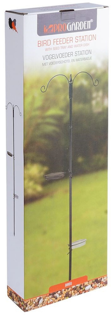 Stojak na karmniki dla ptaków Progarden czarmy 189 cm (8720573390385) - obraz 7