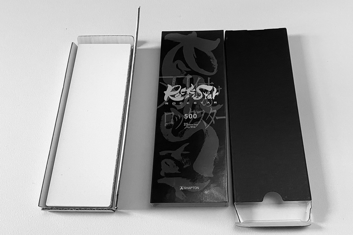 Японский водный точильный камень Shapton RockStar 500 грит 210 x 70 x 11 мм (60116) - Фото 4 Японский водный точильный камень Shapton RockStar 500 грит 210 x 70 x 11 мм (60116) - изображение 4