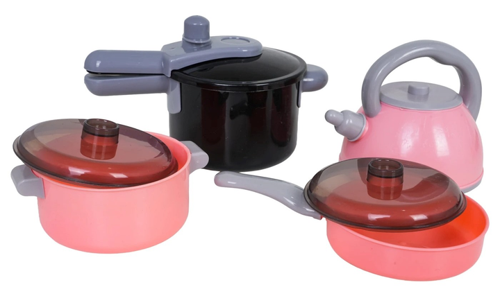 Набір металевих каструль + Аксесуари ZDZ.5770 (5903864970739) - зображення 7