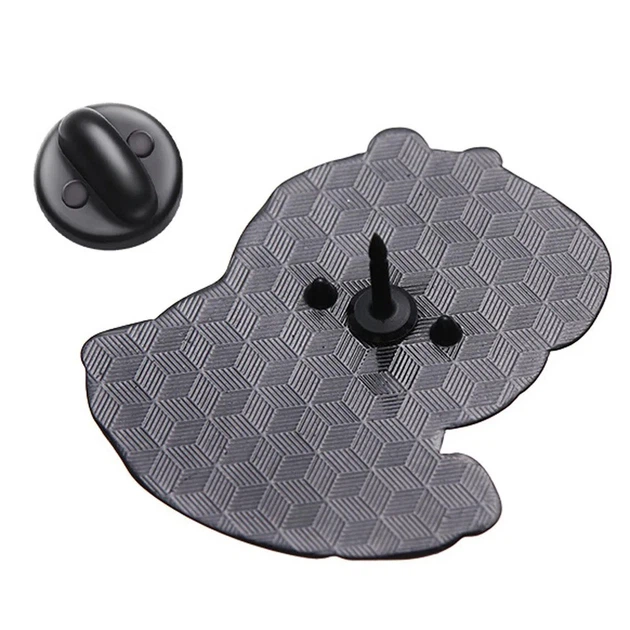 Брошка-значок BROCHE біжутерія Тварини Капібара Donut Worry Be Cappy BRGV114932 - зображення 3