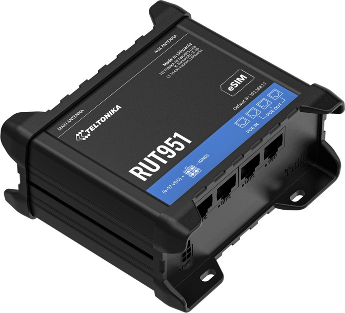 Router Teltonika RUT951 PoE+ (RUT951B10K00) - obraz 3