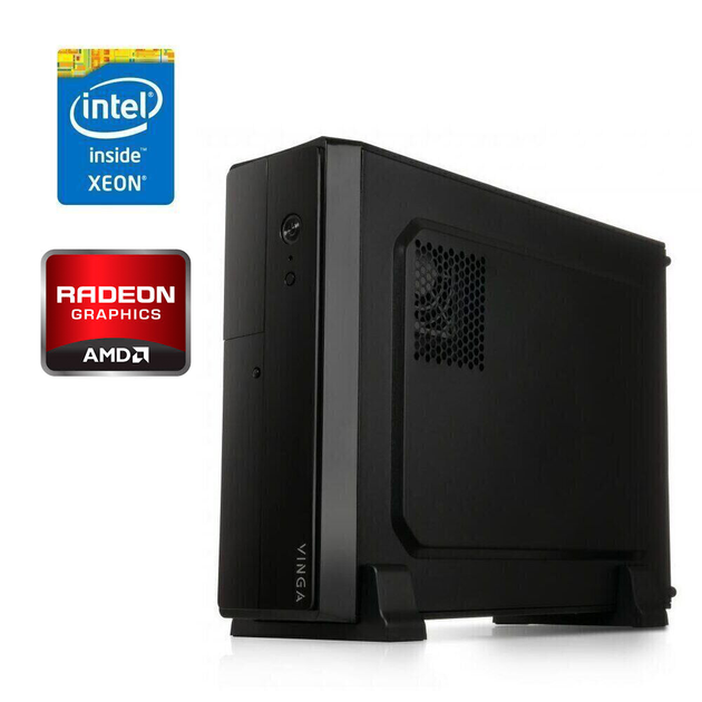 ПК Vinga CS313B SFF / Intel Xeon E5-2670 (8 (16) ядер 2.6 - 3.3 GHz) / 64 GB DDR3 / 240 GB SSD / AMD Radeon Pro WX 3100, 4 GB GDDR5, 128-bit / Win 10 Pro б/у - Фото 1 ПК Vinga CS313B SFF / Intel Xeon E5-2670 (8 (16) ядер 2.6 - 3.3 GHz) / 64 GB DDR3 / 240 GB SSD / AMD Radeon Pro WX 3100, 4 GB GDDR5, 128-bit / Win 10 Pro б/у - изображение 1