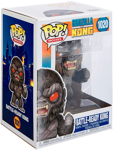 Фигурка Funko Pop Фанко Поп Годзилла против Конга Godzilla vs. Kong 10 см GK KRTF 1020 - Фото 3 Фигурка Funko Pop Фанко Поп Годзилла против Конга Godzilla vs. Kong 10 см GK KRTF 1020 - изображение 3