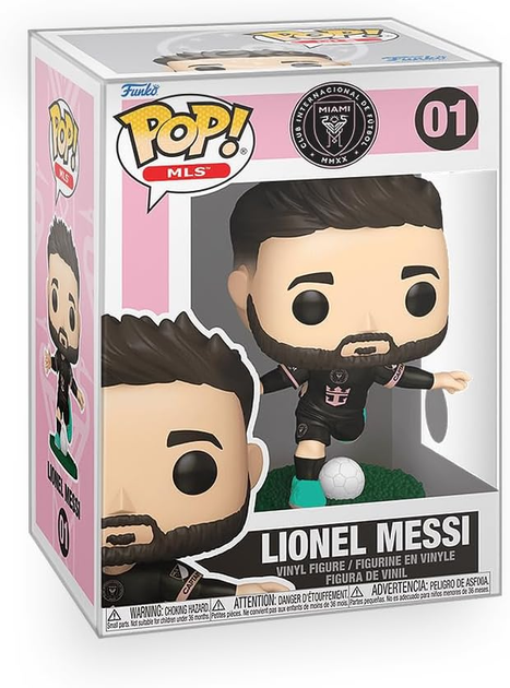 Фигурка Funko Pop Inter Miami Lionel Messi Интер Майами Лионель Месси 10 см FP IM LM 01 - Фото 2 Фигурка Funko Pop Inter Miami Lionel Messi Интер Майами Лионель Месси 10 см FP IM LM 01 - изображение 2