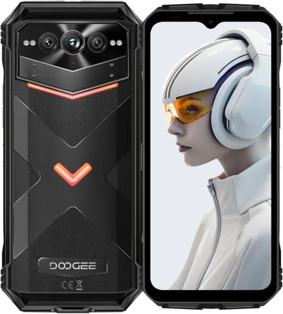 Мобильный телефон Doogee S200 Max 16/512GB Classic Black - Фото 1 Мобильный телефон Doogee S200 Max 16/512GB Classic Black - изображение 1