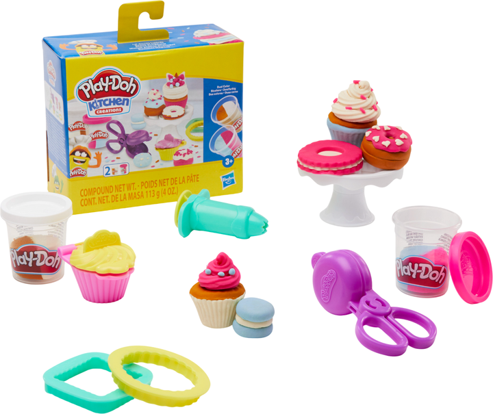 Набор для творчества Hasbro с массой для лепки Маленький кухонный набор Lil Sweet Playset (F3159_F3464) - изображение 3