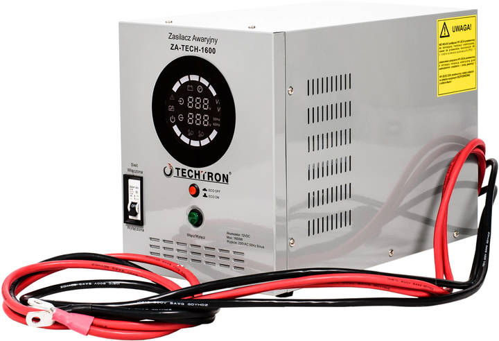 Zasilacz awaryjny TECHTRON ZA-TECH-1600 1600W (5903816964656) - obraz 3