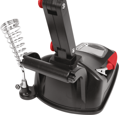 Uchwyt typu trzecia ręka YATO z podwójną lupą z podświetleniem LED (YT-73861) - obraz 6