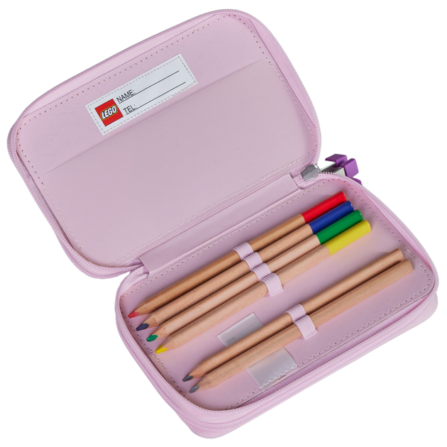 Piórnik LEGO Flowers na trzy oddziały (5711013150976) - obraz 5