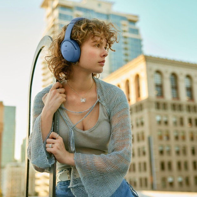 Słuchawki Bose QuietComfort Headphones 884367-1300 Blue Dusk (0017817854603) (085460T41873984AE) - Outlet - obraz 5