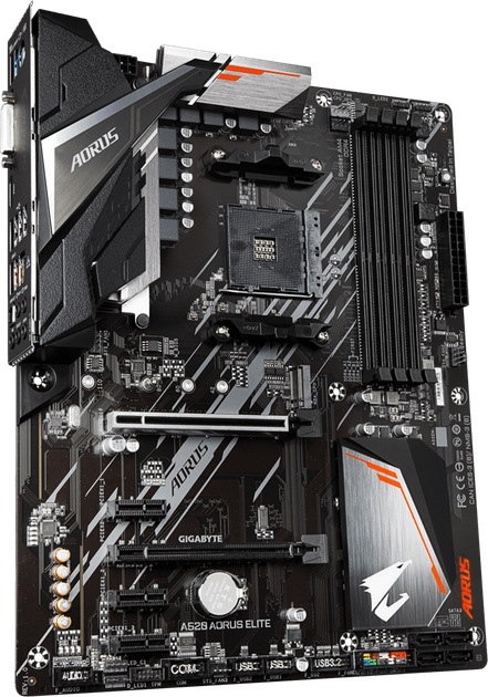 Płyta główna Gigabyte A520 AORUS ELITE (sAM4, AMD A520, PCI-Ex16) (SN250750058040) - Outlet - obraz 3