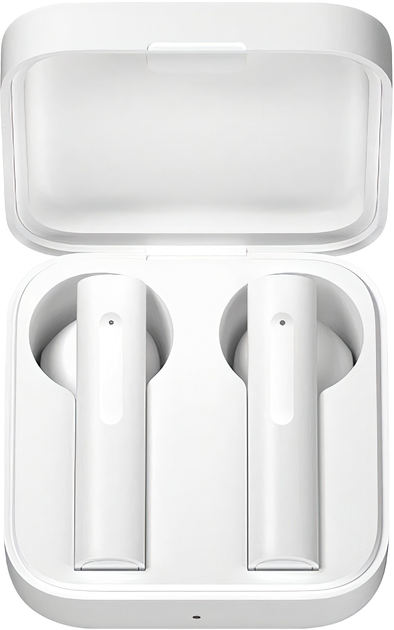 Навушники Xiaomi Mi True Wireless Earphones 2 Basic White (BHR4089GL) (27694/07300900) - Уцінка - зображення 2