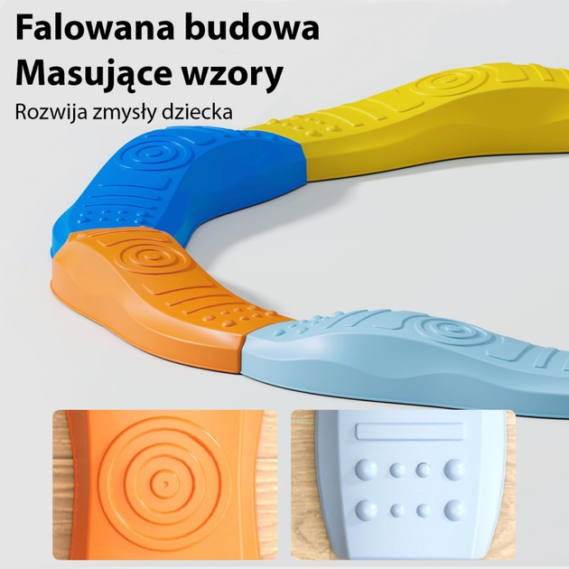 Стежка сенсорична Woopie Балансир Модульна Коло (5906280654337) - зображення 2