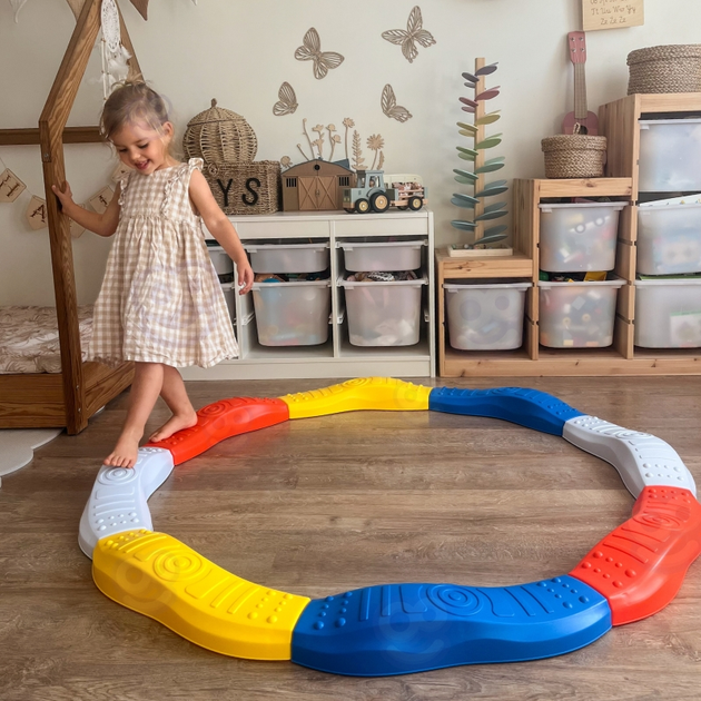 Стежка сенсорична Woopie Балансир Модульна Коло (5906280654337) - зображення 8