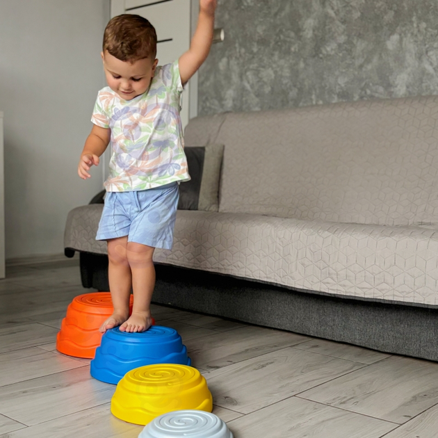 Ścieżka sensoryczna Woopie Balansująca Modułowa Kamienie 5 elementów (5906280654320) - obraz 10