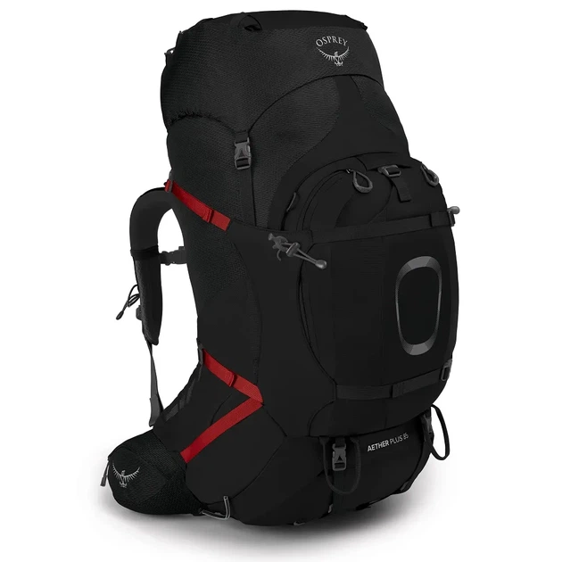 Рюкзак туристический Osprey Aether Plus 85 black S/M (100070485) - изображение 2
