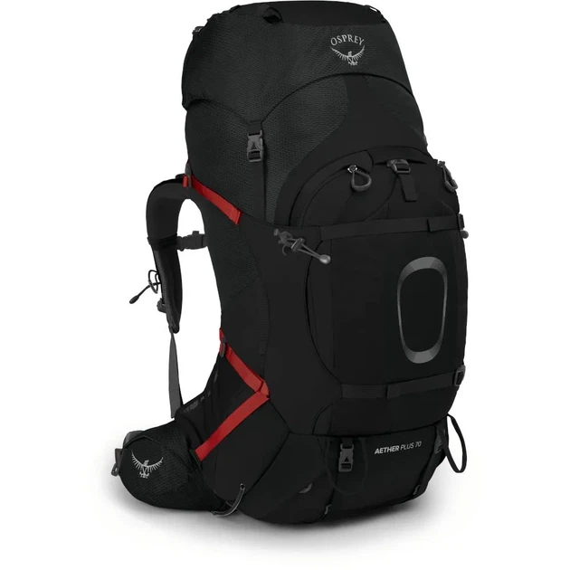 Рюкзак туристический Osprey Aether Plus 70 black S/M (100073932) - изображение 2