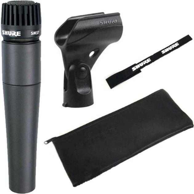 Микрофон инструментальный Shure SM57-LC – фото, отзывы